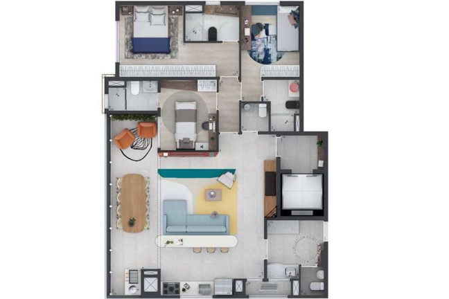 Imagem Imóvel com 3 Quartos à Venda, 121 m² em Moema - São Paulo Imagem Imóvel com 3 Quartos à Venda, 121 m² em Moema - São Paulo