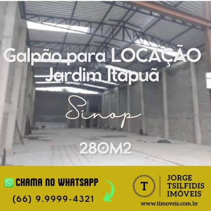 Imagem Galpão à Venda, 280 m² em Jardim Safira - Sinop Imagem Galpão à Venda, 280 m² em Jardim Safira - Sinop