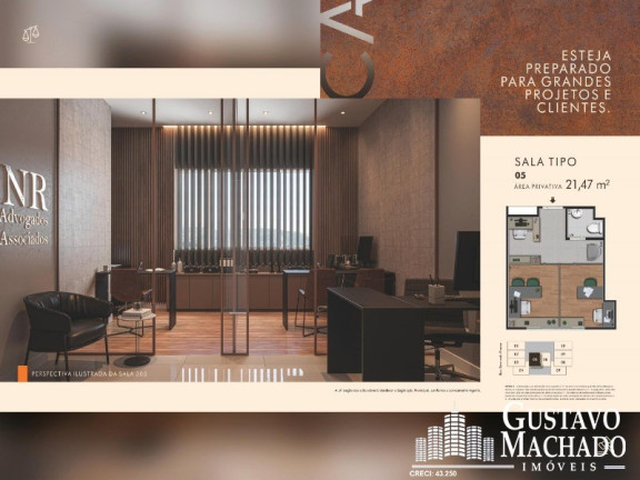 Imagem Sala Comercial à Venda, 20 m² em Aterrado - Volta Redonda