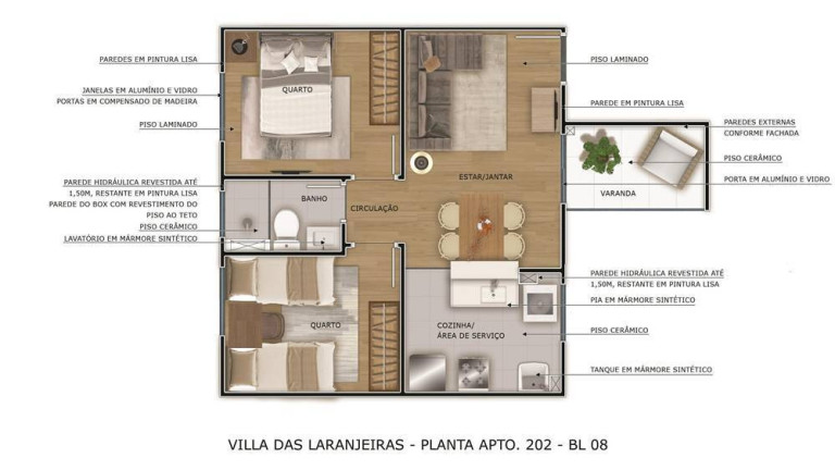 Imagem Apartamento com 2 Quartos à Venda, 42 m² Imagem Apartamento com 2 Quartos à Venda, 42 m²