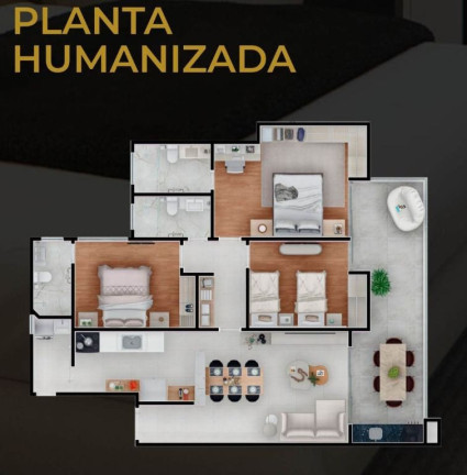 Imagem Apartamento com 3 Quartos à Venda, 110 m² em Santa Helena - Juiz De Fora Imagem Apartamento com 3 Quartos à Venda, 110 m² em Santa Helena - Juiz De Fora
