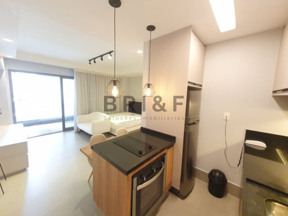 Imagem Apartamento com 1 Quarto à Venda ou Locação, 41 m² em Brooklin - São Paulo Imagem Apartamento com 1 Quarto à Venda ou Locação, 41 m² em Brooklin - São Paulo