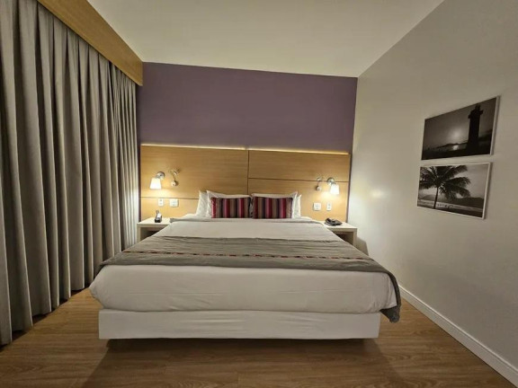 Imagem Apartamento com 1 Quarto à Venda, 24 m² em Pompeia - Santos