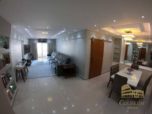 Apartamento com 3 Quartos à Venda, 136 m² em Aviação - Praia Grande