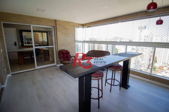 Imagem Apartamento com 3 Quartos à Venda, 134 m² em Embaré - Santos Imagem Apartamento com 3 Quartos à Venda, 134 m² em Embaré - Santos
