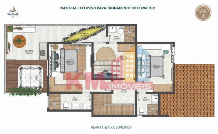 Imagem Casa de Condomínio com 4 Quartos à Venda, 166 m² em Gado Bravo - Tibau Imagem Casa de Condomínio com 4 Quartos à Venda, 166 m² em Gado Bravo - Tibau