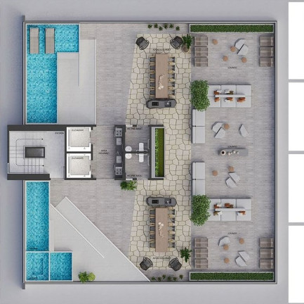 Imagem Loft com 1 Quarto à Venda, 31 m² em Intermares - Cabedelo Imagem Loft com 1 Quarto à Venda, 31 m² em Intermares - Cabedelo