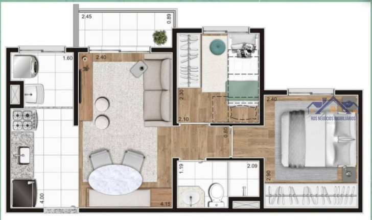 Imagem Apartamento com 2 Quartos à Venda, 47 m² em água Funda - São Paulo Imagem Apartamento com 2 Quartos à Venda, 47 m² em água Funda - São Paulo