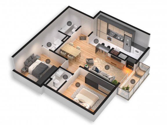 Imagem Apartamento com 2 Quartos à Venda, 79 m² em Centro  - Canela