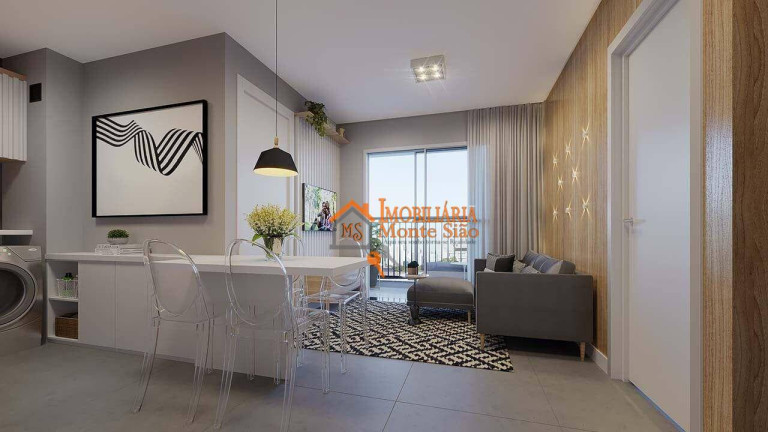 Apartamento com 2 Quartos à Venda, 38 m² em Picanço - Guarulhos