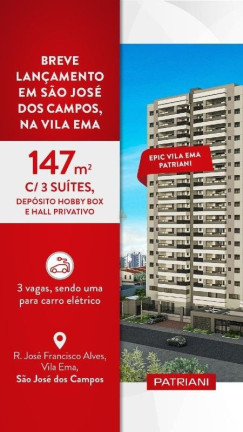 Imagem Apartamento com 3 Quartos à Venda, 152 m² em Vila Ema - São José Dos Campos Imagem Apartamento com 3 Quartos à Venda, 152 m² em Vila Ema - São José Dos Campos