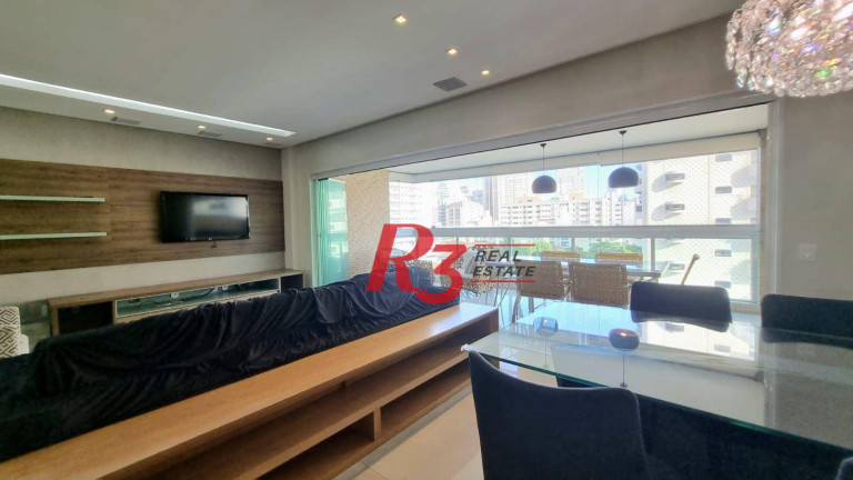 Imagem Apartamento com 3 Quartos para Alugar, 178 m² em Gonzaga - Santos Imagem Apartamento com 3 Quartos para Alugar, 178 m² em Gonzaga - Santos