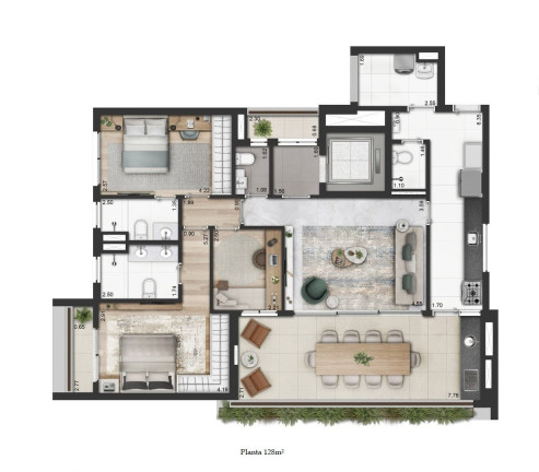 Imagem Apartamento com 2 Quartos à Venda, 127 m² em Pinheiros - São Paulo Imagem Apartamento com 2 Quartos à Venda, 127 m² em Pinheiros - São Paulo