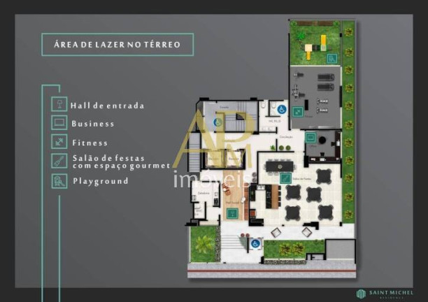 Imagem Apartamento com 2 Quartos à Venda, 68 m² em Kobrasol - São José Imagem Apartamento com 2 Quartos à Venda, 68 m² em Kobrasol - São José
