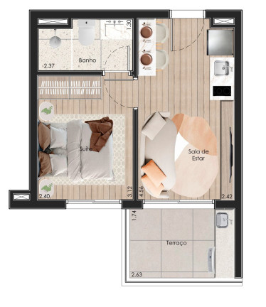 Imagem Imóvel com 1 Quarto à Venda, 31 m² em Saúde - São Paulo