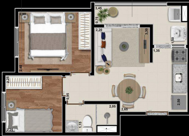 Imagem Imóvel com 1 Quarto à Venda, 25 m² em Saúde - São Paulo Imagem Imóvel com 1 Quarto à Venda, 25 m² em Saúde - São Paulo