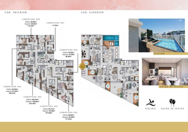 Imagem Cobertura com 4 Quartos à Venda, 250 m² em Bombas - Bombinhas Imagem Cobertura com 4 Quartos à Venda, 250 m² em Bombas - Bombinhas