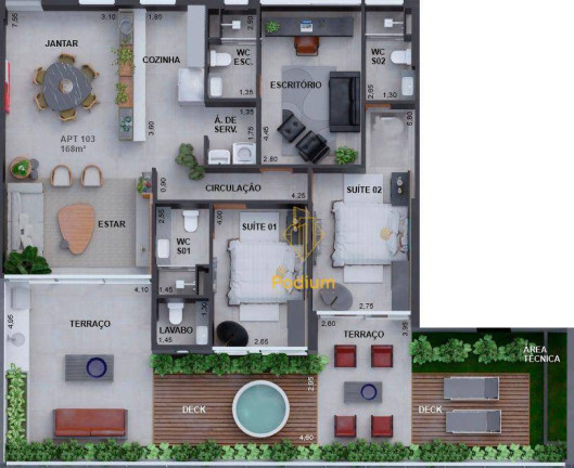 Imagem Apartamento com 2 Quartos à Venda, 168 m² em Cabo Branco - João Pessoa Imagem Apartamento com 2 Quartos à Venda, 168 m² em Cabo Branco - João Pessoa