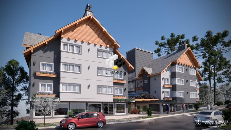 Imagem Apartamento com 1 Quarto à Venda, 56 m² em Moura - Gramado