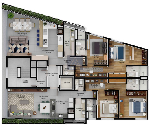 Imagem Apartamento à Venda, 102 m² em Centro - Porto Belo Imagem Apartamento à Venda, 102 m² em Centro - Porto Belo