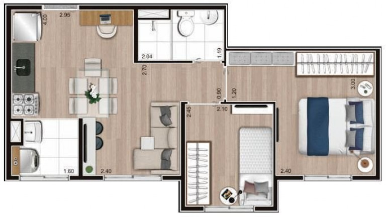 Imagem Imóvel com 2 Quartos à Venda, 35 m² em Pedreira - São Paulo Imagem Imóvel com 2 Quartos à Venda, 35 m² em Pedreira - São Paulo