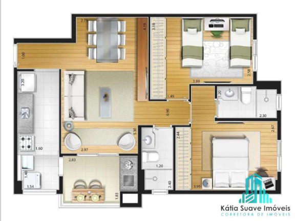 Imagem Apartamento com 2 Quartos à Venda, 64 m² em Fundação - São Caetano Do Sul Imagem Apartamento com 2 Quartos à Venda, 64 m² em Fundação - São Caetano Do Sul