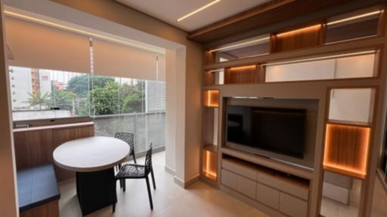Imóvel com 1 Quarto para Alugar, 37 m² em Pinheiros - São Paulo