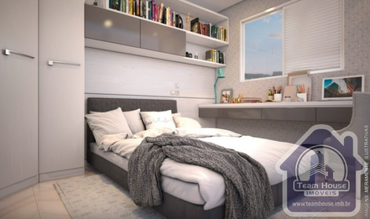 Imagem Apartamento com 1 Quarto à Venda, 38 m² em Guilhermina - Praia Grande