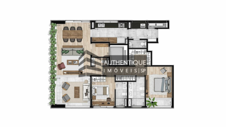 Imagem Apartamento com 2 Quartos à Venda, 134 m² em Jardins - São Paulo Imagem Apartamento com 2 Quartos à Venda, 134 m² em Jardins - São Paulo