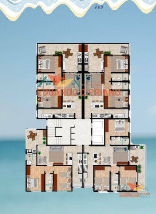 Imagem Apartamento com 2 Quartos à Venda, 82 m² em Massaguaçu - Caraguatatuba