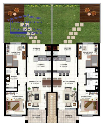Imagem Imóvel com 2 Quartos à Venda, 106 m² em Atlântida - Xangrila Imagem Imóvel com 2 Quartos à Venda, 106 m² em Atlântida - Xangrila