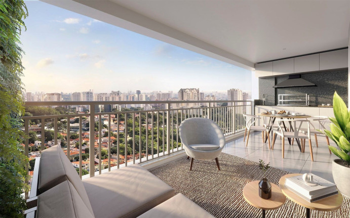 Imagem Apartamento com 4 Quartos à Venda, 157 m² em Vila Anastácio - São Paulo