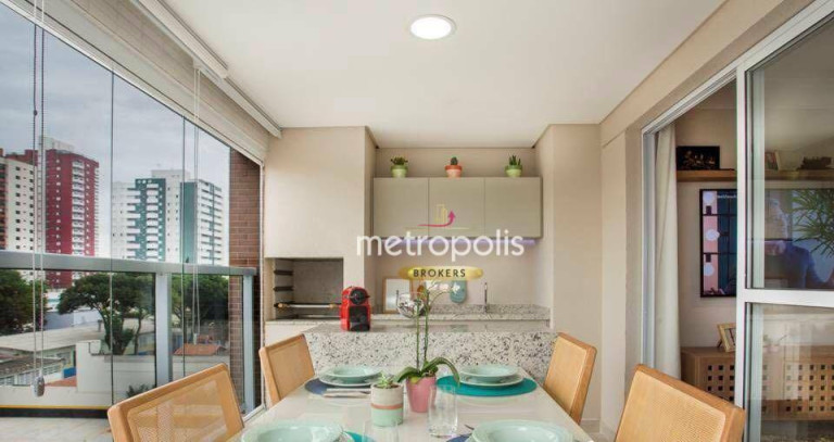 Imagem Apartamento com 3 Quartos à Venda, 97 m² em Barcelona - São Caetano Do Sul