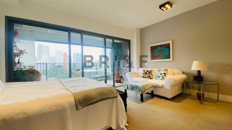 Imagem Apartamento com 1 Quarto para Alugar, 42 m² em Brooklin - São Paulo Imagem Apartamento com 1 Quarto para Alugar, 42 m² em Brooklin - São Paulo