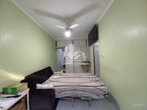 Imagem Kitnet com 1 Quarto à Venda, 24 m² em José Menino - Santos Imagem Kitnet com 1 Quarto à Venda, 24 m² em José Menino - Santos