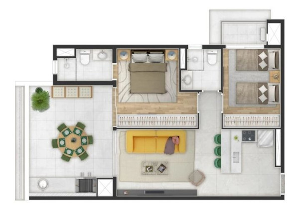 Imagem Apartamento com 2 Quartos à Venda, 52 m² em Jardim Paulista - São Paulo Imagem Apartamento com 2 Quartos à Venda, 52 m² em Jardim Paulista - São Paulo
