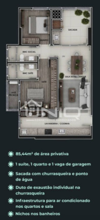 Imagem Apartamento com 3 Quartos à Venda, 115 m² em Parzianello - Pato Branco Imagem Apartamento com 3 Quartos à Venda, 115 m² em Parzianello - Pato Branco