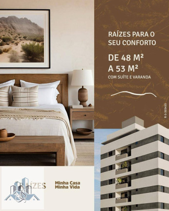 Imagem Apartamento com 2 Quartos à Venda, 53 m² em Jardim Cidade Universitária - João Pessoa Imagem Apartamento com 2 Quartos à Venda, 53 m² em Jardim Cidade Universitária - João Pessoa