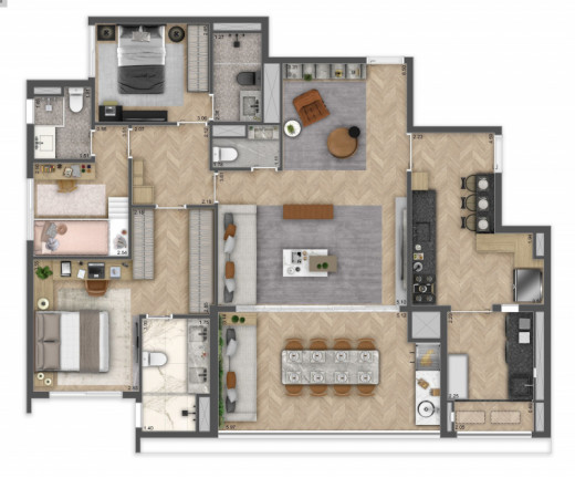 Imagem Apartamento com 4 Quartos à Venda, 132 m² em Vila Clementino - São Paulo Imagem Apartamento com 4 Quartos à Venda, 132 m² em Vila Clementino - São Paulo