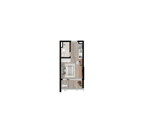 Imagem Apartamento à Venda, 25 m² em Pinheiros - São Paulo