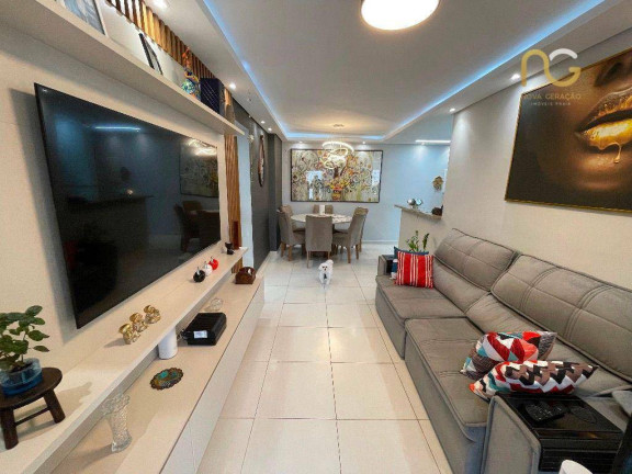 Apartamento com 3 Quartos à Venda, 101 m² em Aviação - Praia Grande