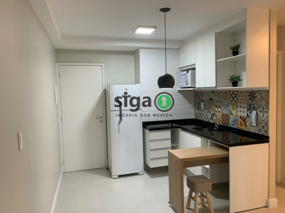 Imagem Apartamento com 1 Quarto para Alugar, 37 m² em Campo Belo - São Paulo Imagem Apartamento com 1 Quarto para Alugar, 37 m² em Campo Belo - São Paulo