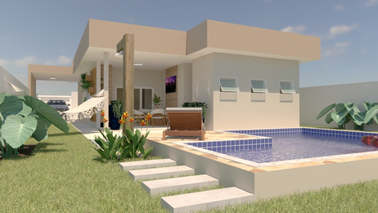 Imagem Casa com 3 Quartos à Venda, 124 m² em Bopiranga - Itanhaém Imagem Casa com 3 Quartos à Venda, 124 m² em Bopiranga - Itanhaém