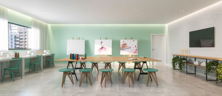 Imagem Apartamento com 2 Quartos à Venda, 64 m² em Areias - São José Imagem Apartamento com 2 Quartos à Venda, 64 m² em Areias - São José
