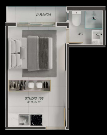 Imagem Imóvel com 1 Quarto à Venda, 16 m² em Aeroclube - João Pessoa Imagem Imóvel com 1 Quarto à Venda, 16 m² em Aeroclube - João Pessoa