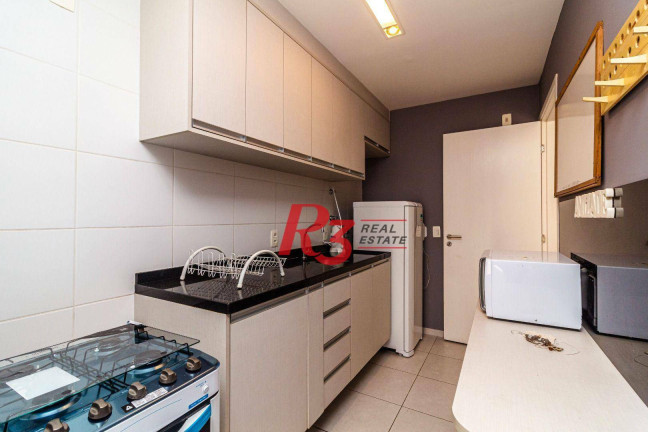 Imagem Apartamento com 1 Quarto à Venda, 70 m² em Gonzaga - Santos