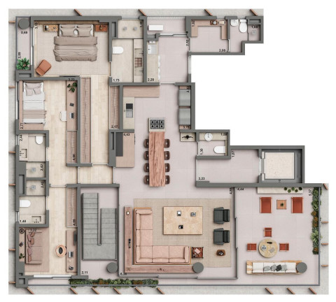 Imagem Apartamento com 3 Quartos à Venda, 319 m² em Itaim Bibi - São Paulo