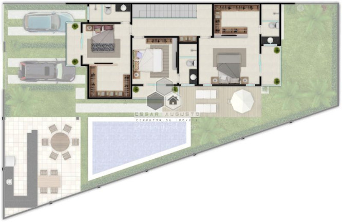 Casa com 4 Quartos à Venda, 127 m² em Centro - Eusébio