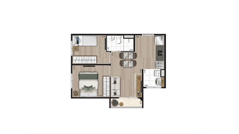 Imagem Apartamento com 2 Quartos à Venda, 38 m² em Vila Jaraguá - São Paulo Imagem Apartamento com 2 Quartos à Venda, 38 m² em Vila Jaraguá - São Paulo