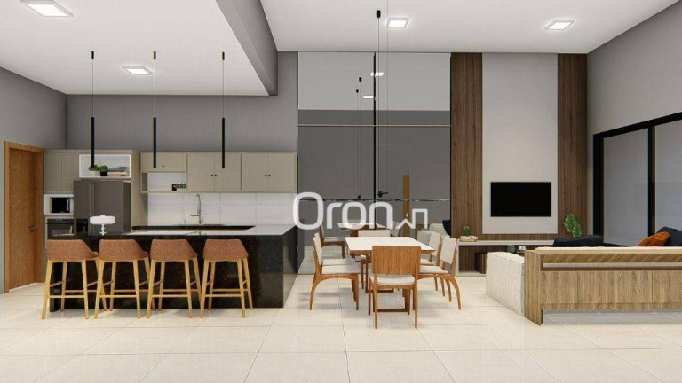 Casa com 3 Quartos à Venda, 161 m² em Jardins Bolonha - Senador Canedo